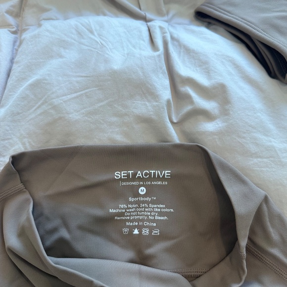 Set Active Matching Set in Brown 🤎 - Picture 2 of 3